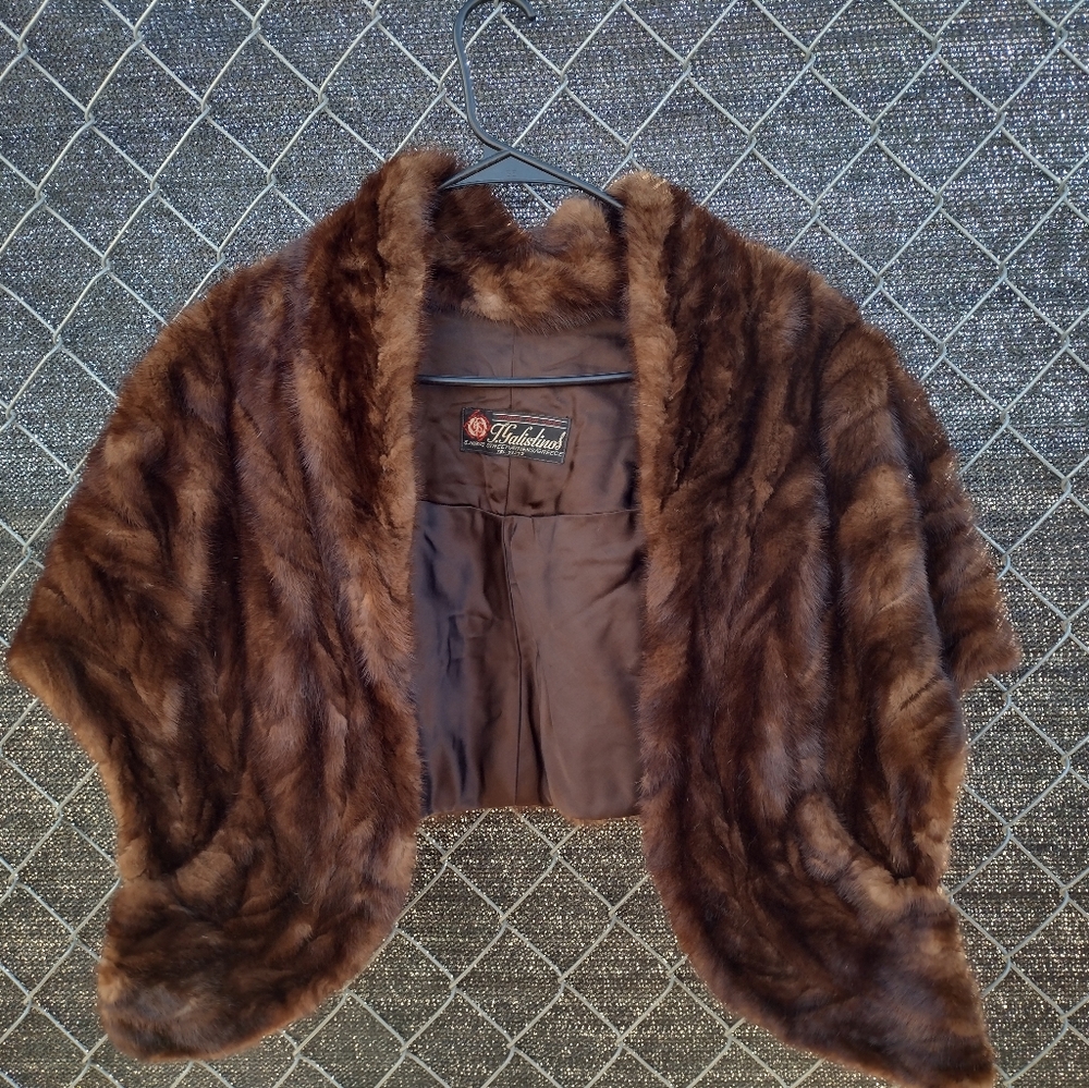 Vintage J. Galistinos Minx Stole